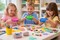 5.5" Kids Tambourine – Colorful Handheld Rhythm Instrument for Classroom Music, Crafts & Party Activities (1 Pack)